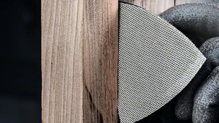 Productafbeelding Bosch Professional Zubehör Expert C470 Schuurpapier voor Delta Schuurmachine, 93 mm, G 80, 5 st. (80)