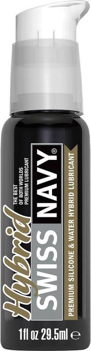 Swiss Navy Hybrid - Premium Silicone and Water Hybrid Lubricant - 1 fl oz / 29,5 ml - Fishbowl 50 Pieces (29.50 ml)