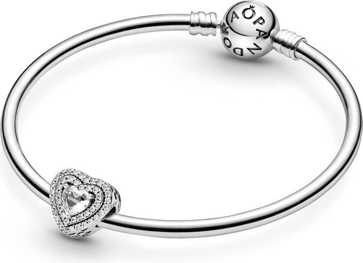 Immagine prodotto Pandora Scintillante cuori livellati Charms/Beads (Argento 925)