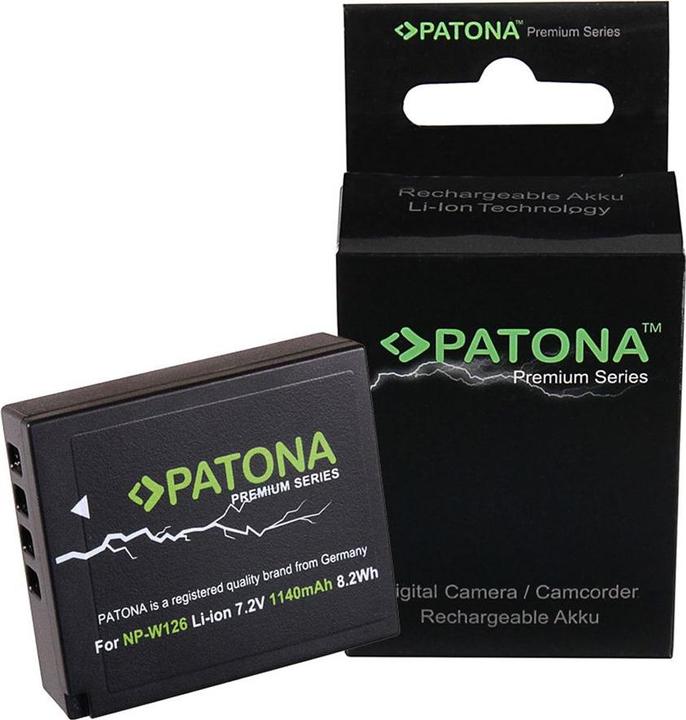 Image du produit Patona Appareil photo numérique à batterie Premium NP-W126 (Batterie)