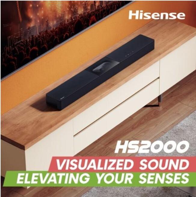 Actual product image Hisense HS2000 (240 W, 2.1 Channel)