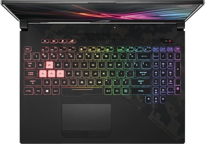 Actual product image ASUS ROG Strix Scar II GL504GM-ES155T (15.60", Intel Core i7-8750H, 16 GB, 256 GB, CH)
