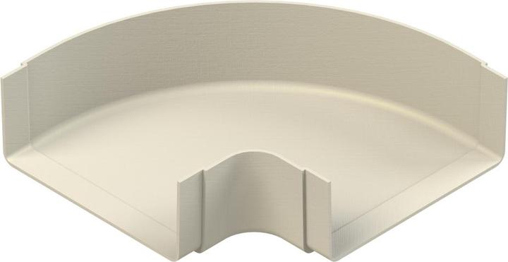 Niedax NIE KKW 80.100 GFK-Bogen 90Â° klein 80x100 mm m.angeformtem Verbinder (1/4)