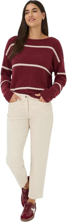 Actual product image BRAX Lightweight Alpaca Sequins Stripe Pullover (40, 42)