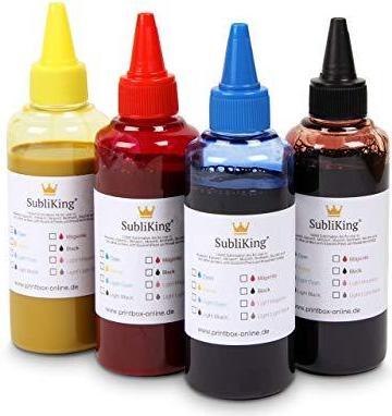 Produktbild Subliking 4X 100ml Sublimationstinte (M, C, Y, BK)