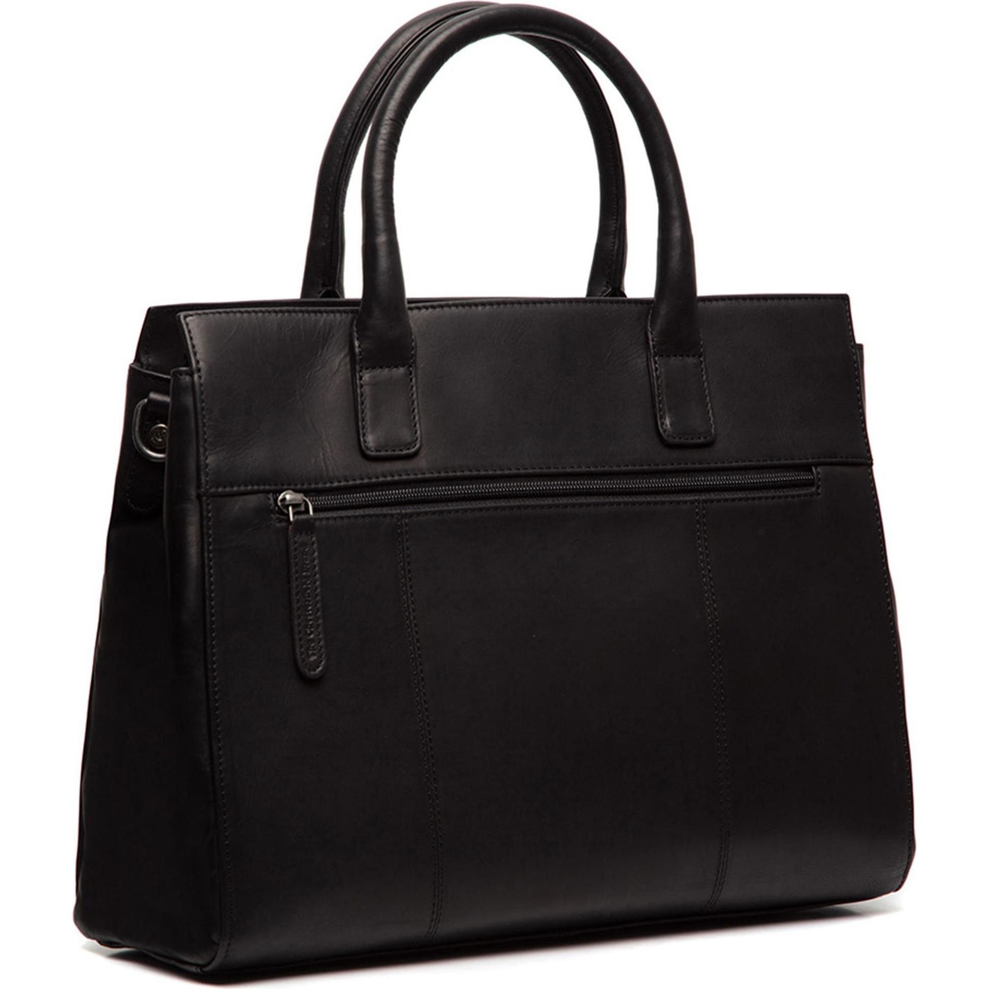 Thumbnail - The Chesterfield Brand Rivera Aktentasche Leder 34 cm Laptopfach (14"), Notebooktasche, Schwarz