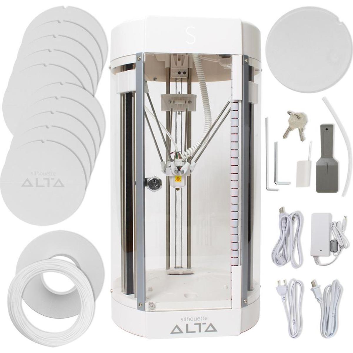 Thumbnail - Silhouette Alta, 3D Drucker, Weiss