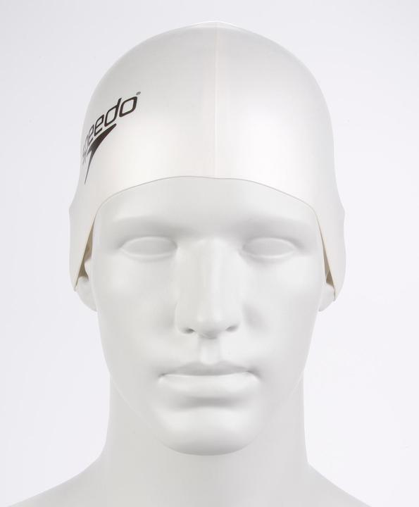 Actual product image Speedo Plain Flat Silicone Cap