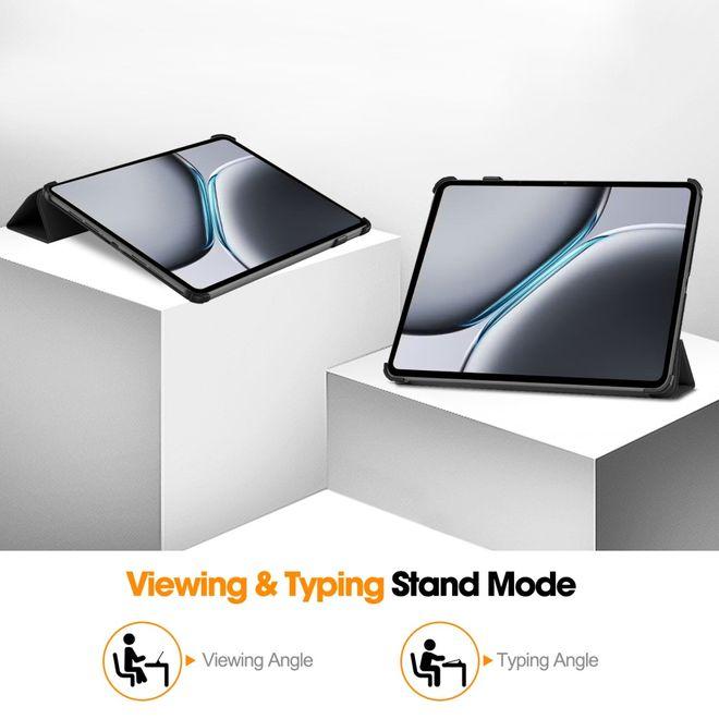 Actual product image MU Classic Triple foldable leather cover (OnePlus Pad 2)