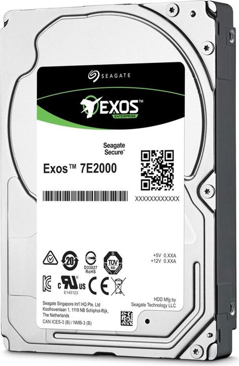 Produktbild Seagate SATA3 Exos 7E2000 512n 7200 intern bulk (2 TB, 2.5")