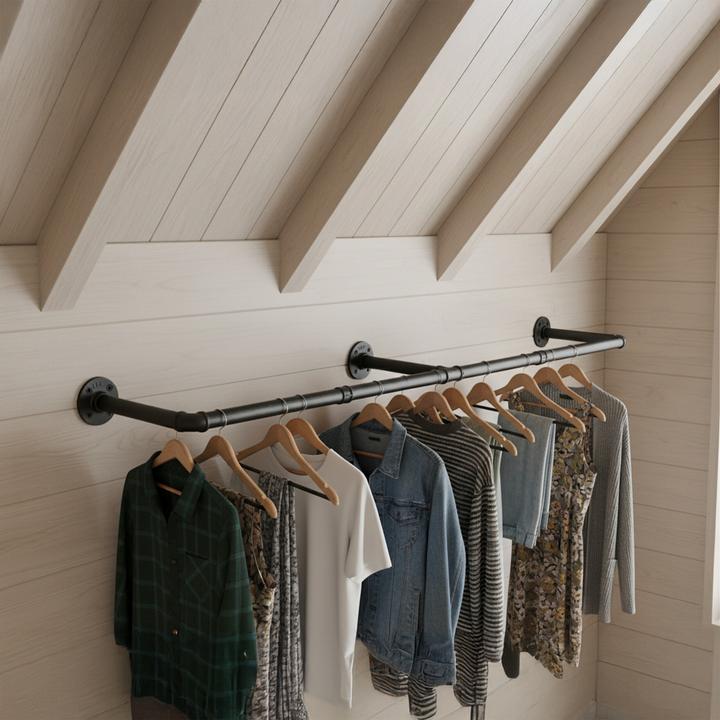 Actual product image Relaxdays Wand-Kleiderstange