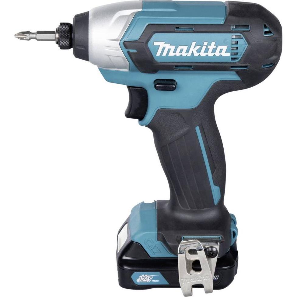 Thumbnail - Makita, Bohrmaschine + Akkuschrauber, TD110DSMJ Akku-Schlagschrauber (Akkubetrieb)