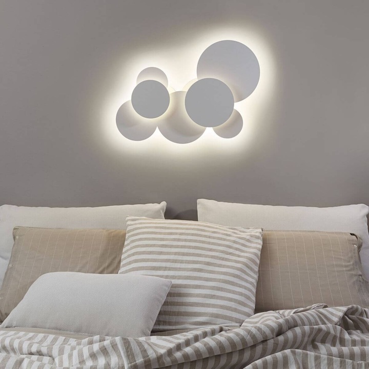 Produktbild Ideal lux CLOUD LED Deckenleuchte 46W Weiss warmweiss 285207 (4000 lm)