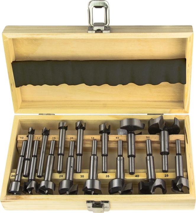 Produktbild Dema Forstnerbohrer Holzbohrer (10 mm, 12 mm, 15 mm, 16 mm, 18 mm, 20 mm, 22 mm, 25 mm, 26 mm, 28 mm, 30 mm, 35 mm, 40 mm, 45 mm, 50 mm)