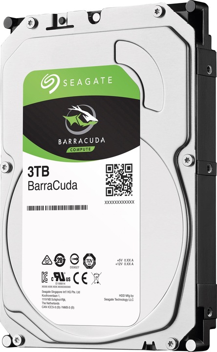 Produktbild Seagate BarraCuda (3 TB, 3.5", SMR)