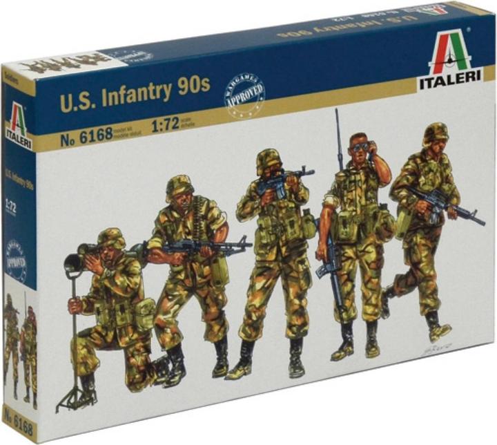 Actual product image Italeri Modern US Soldiers