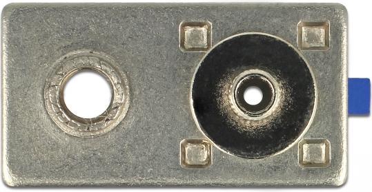 Produktbild Delock FAKRA C plug spring pin for crimping 1 prepunched hole (Kabel)