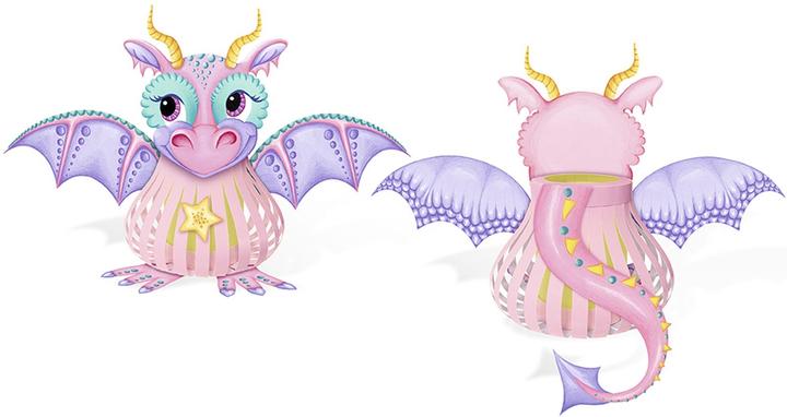 Produktbild Ursus Laternen-Bastelset Drachenlady