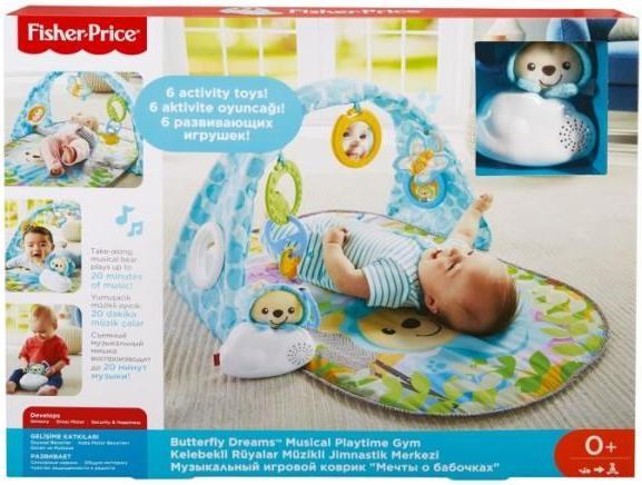 Actual product image Fisher-Price Butterfly Dreams Musical Playtime Gym
