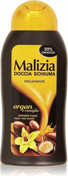 Produktbild Malizia Duschschaum Glättend Argan und Vanille 300ml (300 ml)