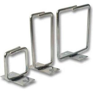 EFB Elektronik Kabelführungsbügel 80x80mmzur seitlichen Montage, Serverschrank Zubehör, Silber