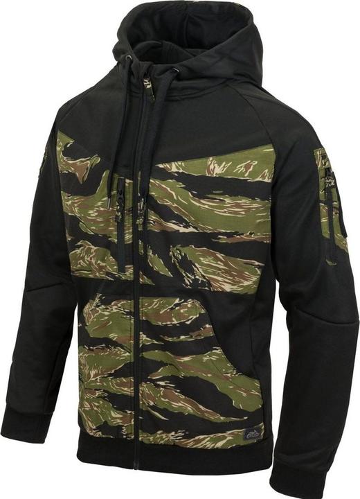 Produktbild Helikon Rogue Hoodie (FullZip)® Black-Tiger stripe - S (S)