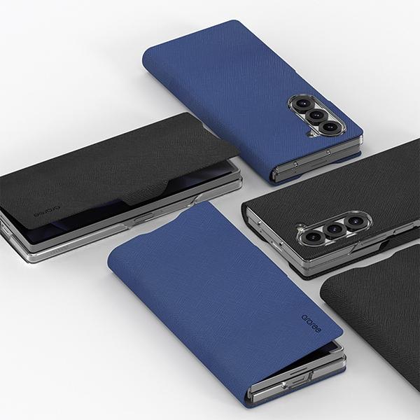 Actual product image GCS etui Bonnet Diary Sam Z Fold6 czarny/black AR10-02033A (Samsung Galaxy Z Fold6)