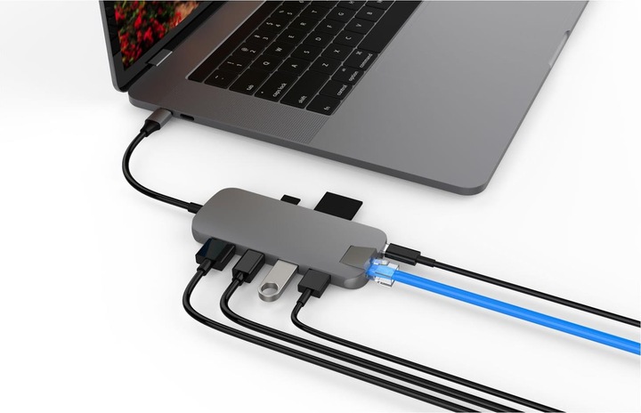 Actual product image Hyper HyperDrive Slim (USB-C, 8 Ports)