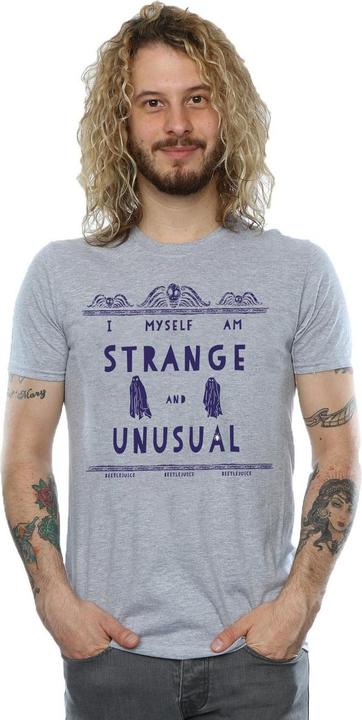 Immagine prodotto Beetlejuice Maglietta Strange And Unusual Uomo (XL)