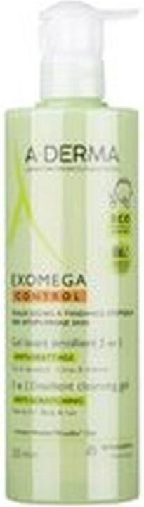 Actual product image A-Derma Exomega Control Emollient Cleansing Gel 2in1 (500 ml)