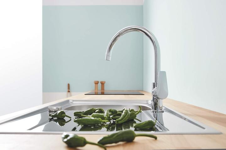 Immagine prodotto Grohe Kchenarmatur mit Einhebelmischer BauEdge chrom glnzend 31367001