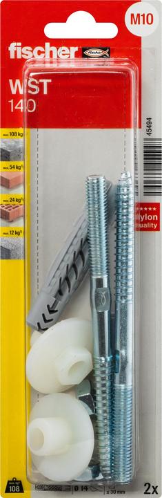 Produktbild Fischer Waschtischbefestigung WST 140 K (2 Stk.)