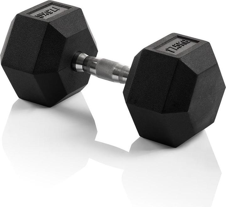 Immagine prodotto Hammer Fitness Hexagon Kompakthantel 17,5 kg (1 x 17,5 kg)