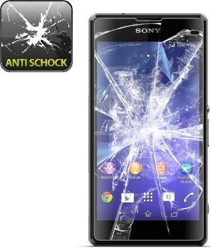 Produktbild Protectorking 3x Panzerfolie Anti-Shock HD Klar (3 Stk., Sony Xperia Z1 Compact)