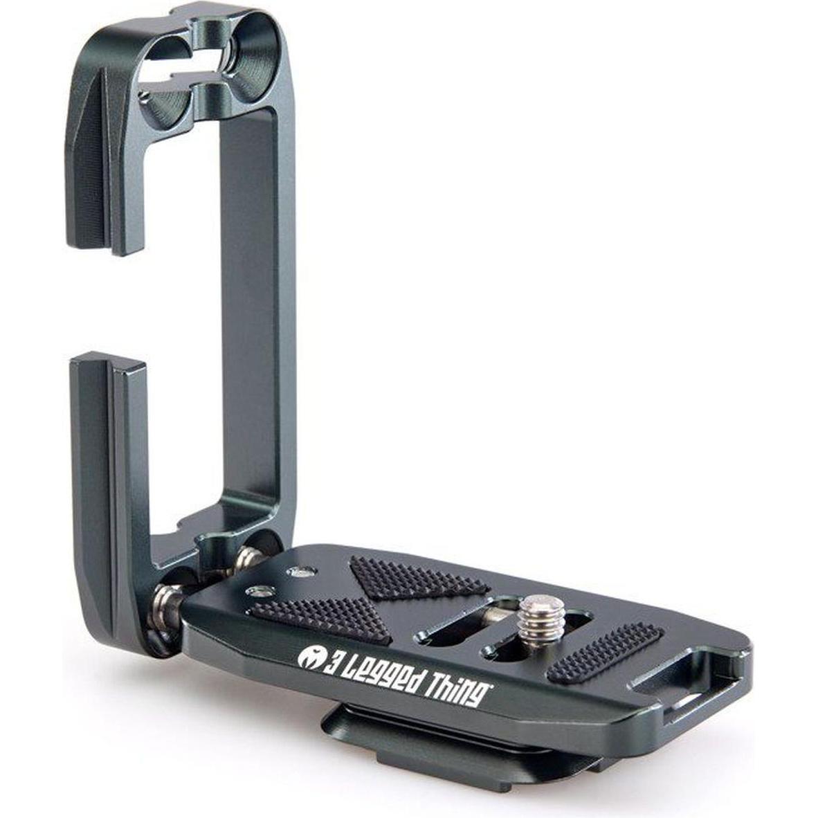 3 Legged Thing ELLIE SHORT Grigio compatibile con Peak Design Capture Clip e Arca (Adattatore per stativo), Accessori per treppiedi, Grigio