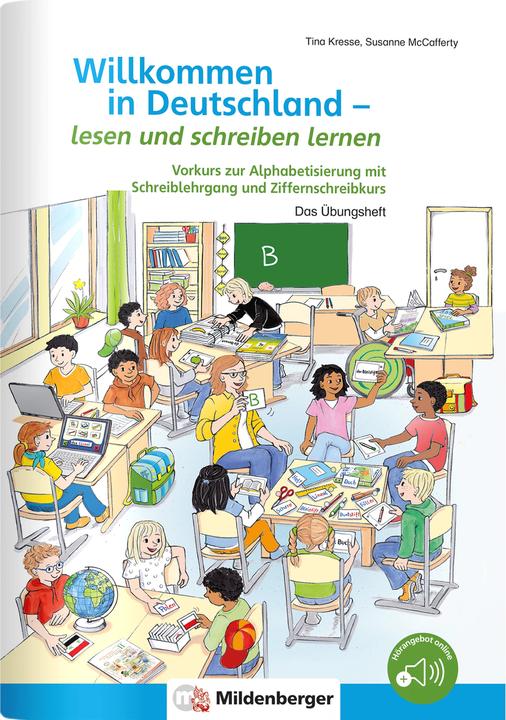 Produktbild Willkommen in Deutschland - lesen und schreiben lernen (Deutsch, Susanne McCafferty, Tina Kresse, 2024)