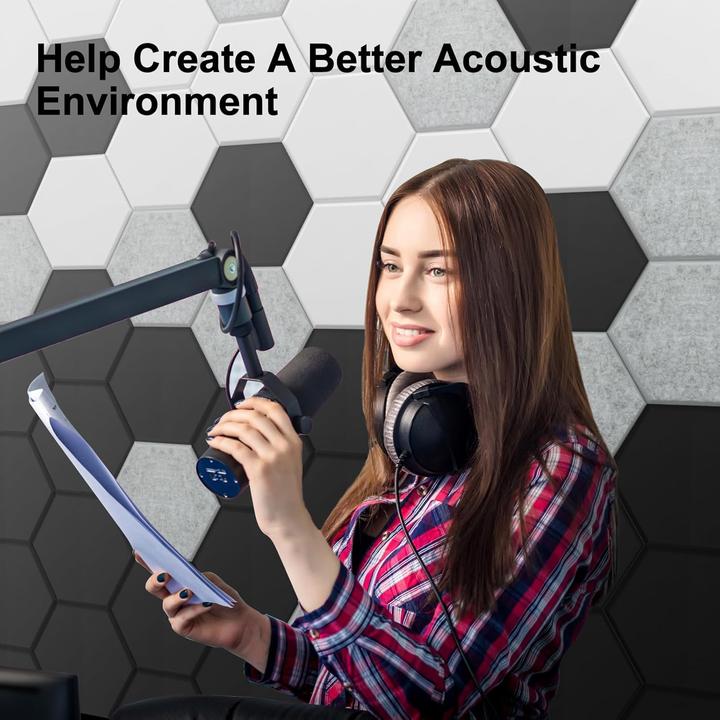 Produktbild Kuchoow Selbstklebende Akustikplatten (18 Stk.)