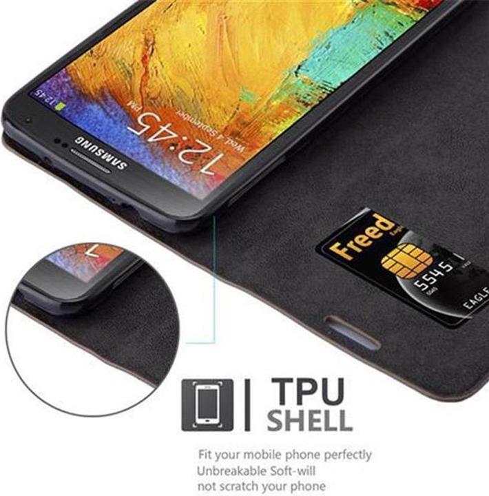 Produktbild Cadorabo Book Invisible Magnet Cover (Samsung Galaxy Note 3 Neo)