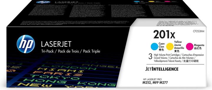Image du produit HP 201X Tri-Pack 201X (M, C, Y)