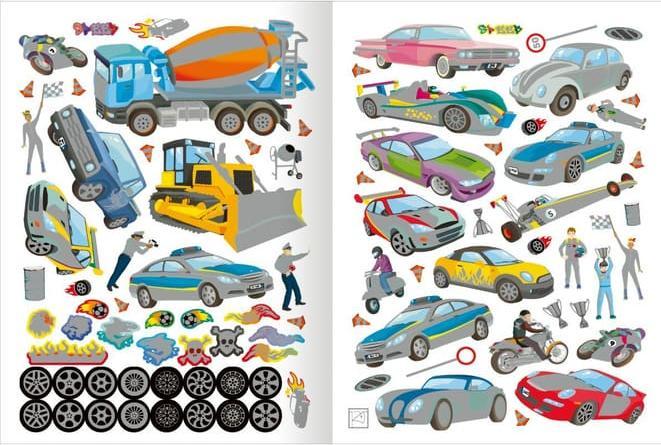 Produktbild Das Metallic-Stickerbuch – Fahrzeuge