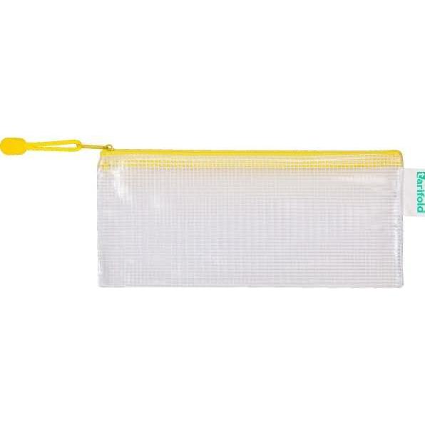 Tarifold, Mappe, Reissverschlusstasche PVC gelb DL 250x215mm VE=8 Stück (DL, 8 x)