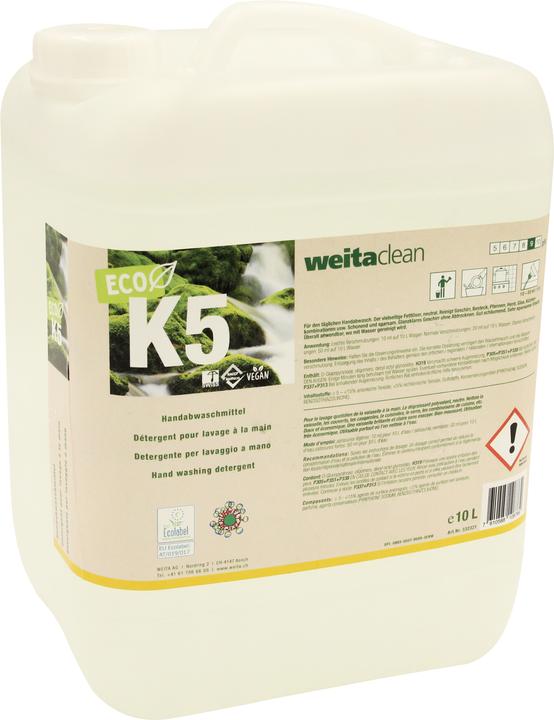 Actual product image Alustar K5 ECO hand wash detergent 10L (Foam)