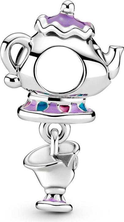 Produktbild Pandora Hänger Disney die Schöne und das Biest Mrs. Potts and Ch (Emaille, Silber 925)