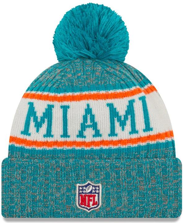 Actual product image New Era NFL Sideline Bobble Miami Dolphins