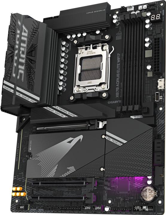Produktbild Gigabyte X870 AORUS ELITE WIFI7 (AM5, AMD X870, ATX)