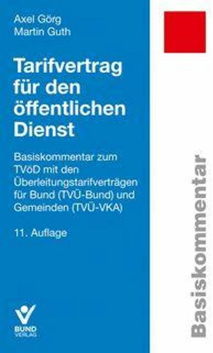 Produktbild TarifvertragfürdenöffentlichenDienst (Deutsch, Axel Görg, Martin Guth, 2026)