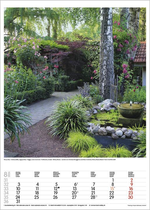 Actual product image Gartenträume 2026 (30 x 42 cm)