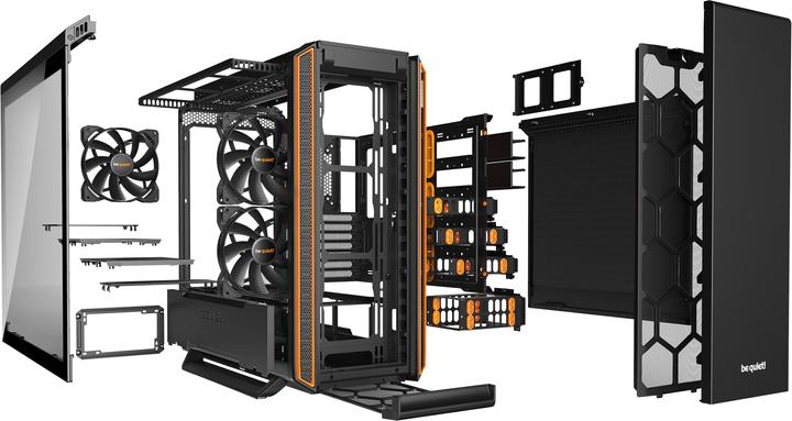 Produktbild be quiet! Silent Base 801 Window (ATX, mATX, Mini-ITX, E-ATX)