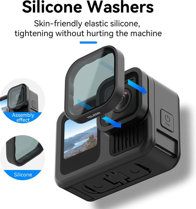 Image du produit Telesin ND32+ND64 Lens filter Kit for GoPro Hero 13