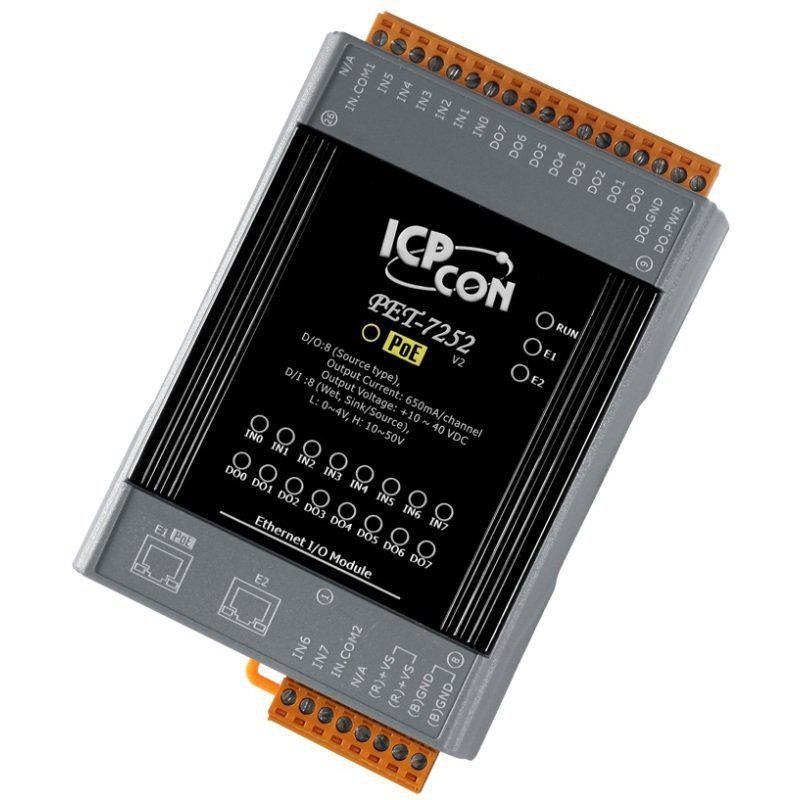 Moxa MODBUS/TCP I/O MODULE, 2x LAN, Netzwerkadapter